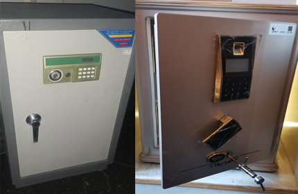 保险柜开锁